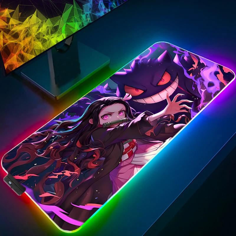 Desk Setup Rgb - RGB لوحة ماوس كبيرة مكتب الحصير