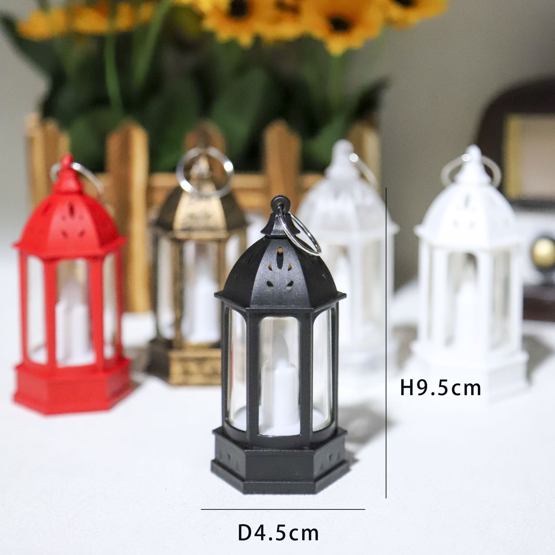 Desk Setup Light - مصباح جو إبداعي صغير، ضوء شمعة