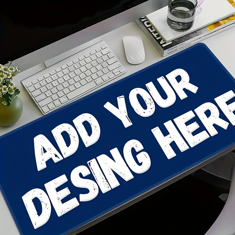 Desk Setup Rug - سجادة مكتب بتصميم فني مخصص، طباعة