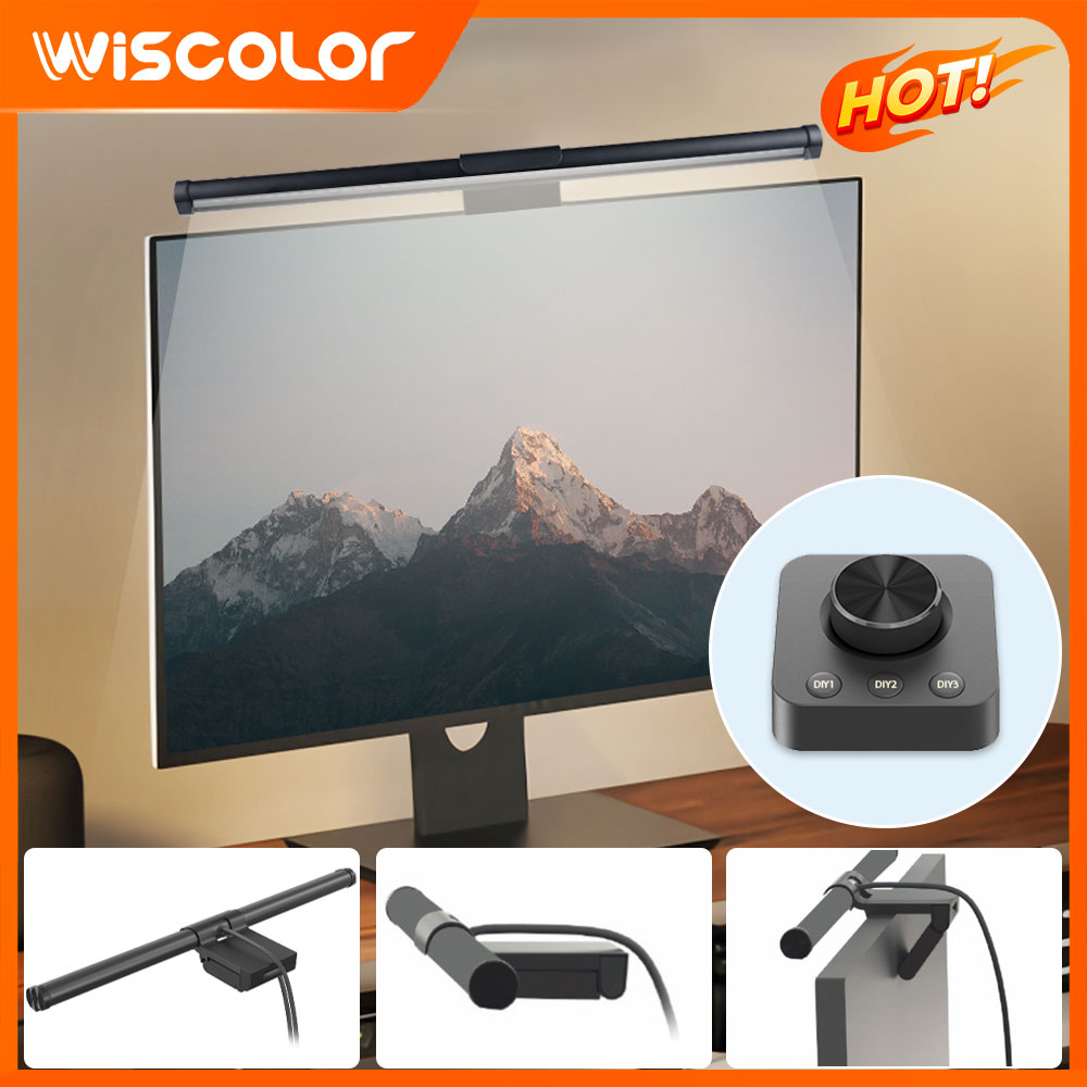 Desk Setup Rgb - شريط إضاءة RGB لتزيين الشاشة، أضواء