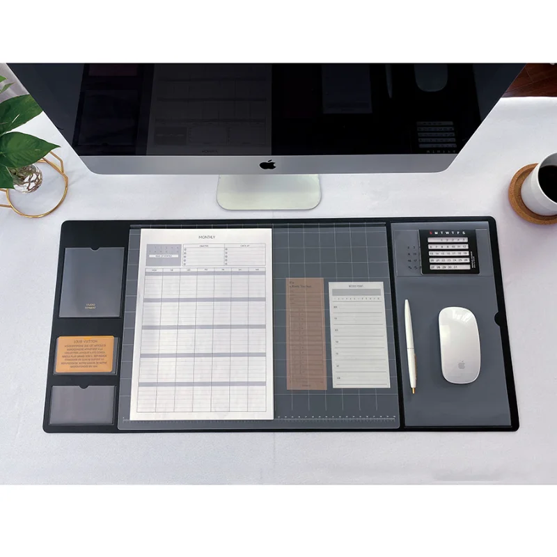 Desk Pad Leather Large - لوحة مذكرات محمولة كبيرة، لوحة ماوس