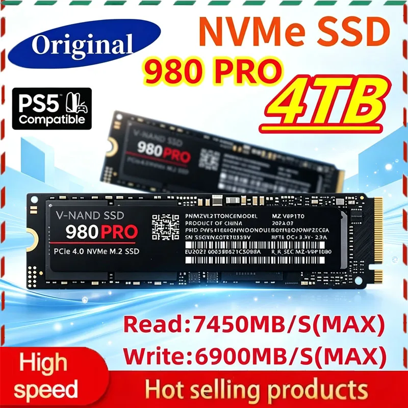 Samsung Ssd 980 Pro - قرص صلب SSD عالي السرعة 980