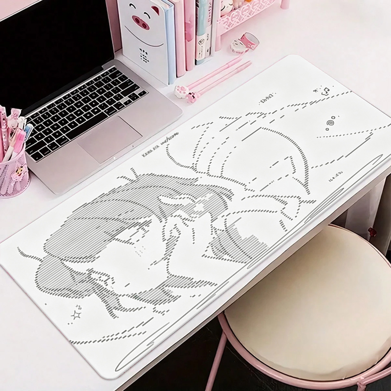 Desk Pad Leather Large - لوحة ماوس جلدية كبيرة بتصميم أنمي