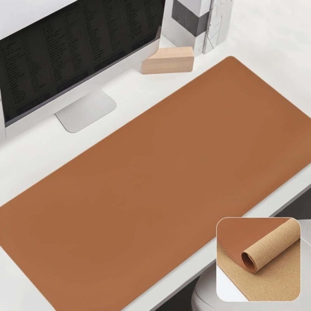 حصيرة مكتبية جلدية للكتابة، حص - مراجعة Desk Setup Rug وسعره