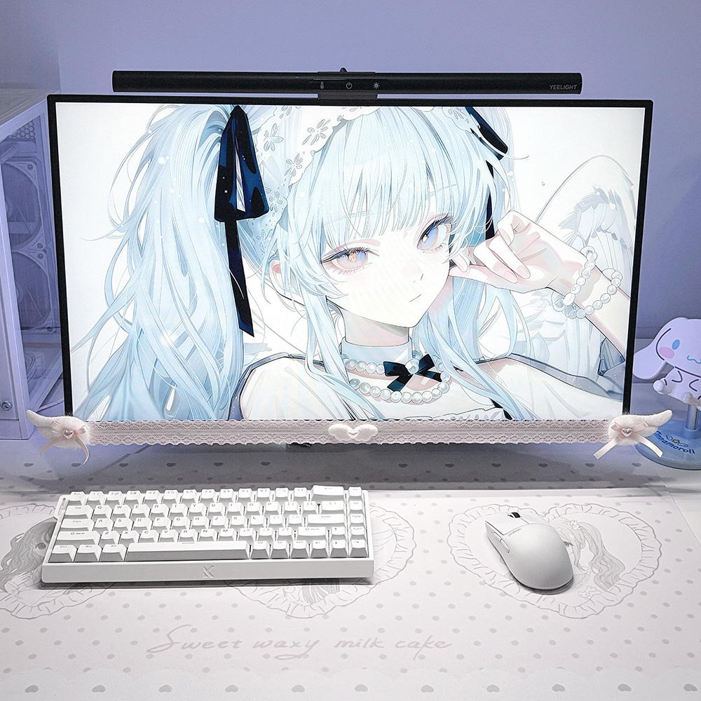 زينة شاشة جديدة من الدانتيل ال - مراجعة Desk Setup Tech وسعره