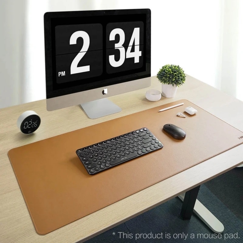MIIIW-لوحة ماوس جلدية كبيرة من - مراجعة Desk Pad Leather Large وسعره