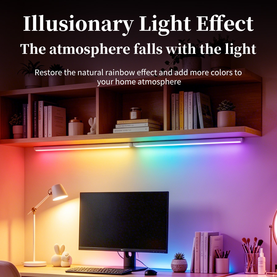 مصباح مكتبي LED RGB قابل لإعاد - مراجعة Desk Setup Rgb وسعره