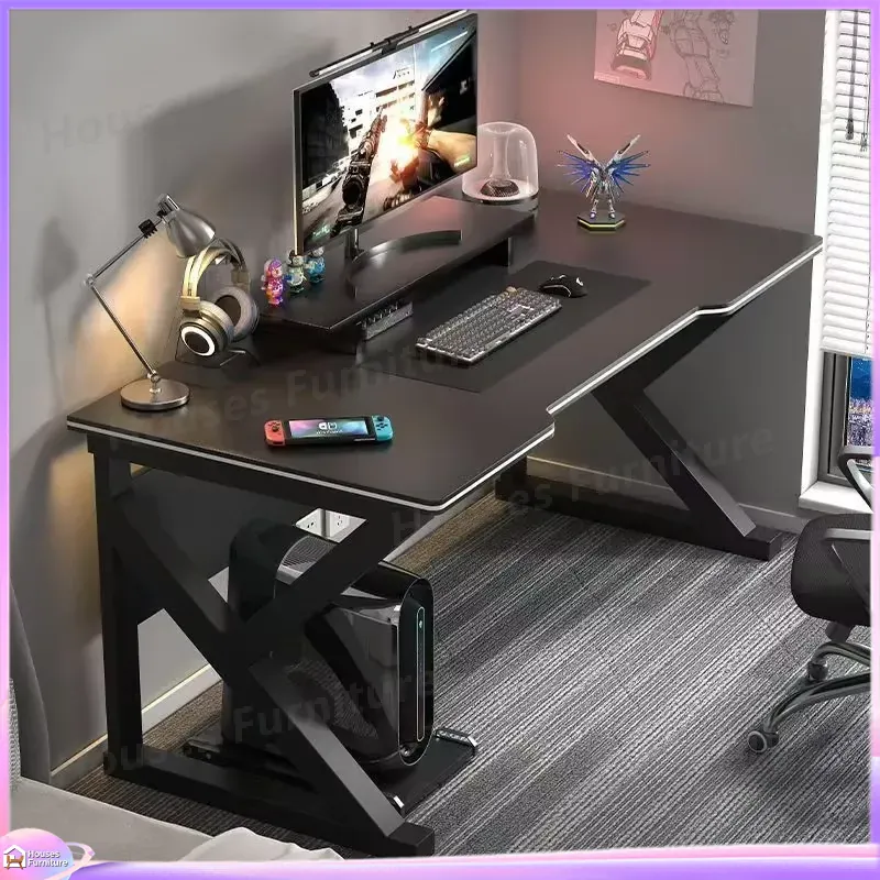 طاولة ألعاب معدنية سوداء من MD - مراجعة Desk Setup Office وسعره