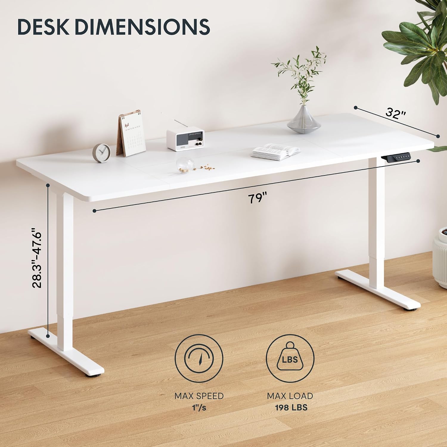 مكتب كهربائي قابل للرفع بمحركي - مراجعة Desk Setup Dual Monitor وسعره
