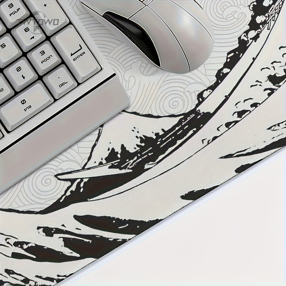 سجادة مكتبية كبيرة الحجم بتصمي - مراجعة Desk Setup Pc And Laptop وسعره