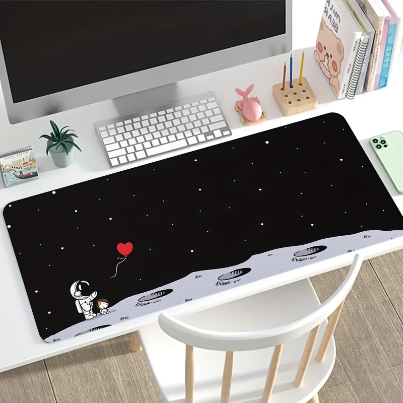لوحة ماوس كبيرة الحجم بتصميم ر - مراجعة Desk Setup With Laptop وسعره