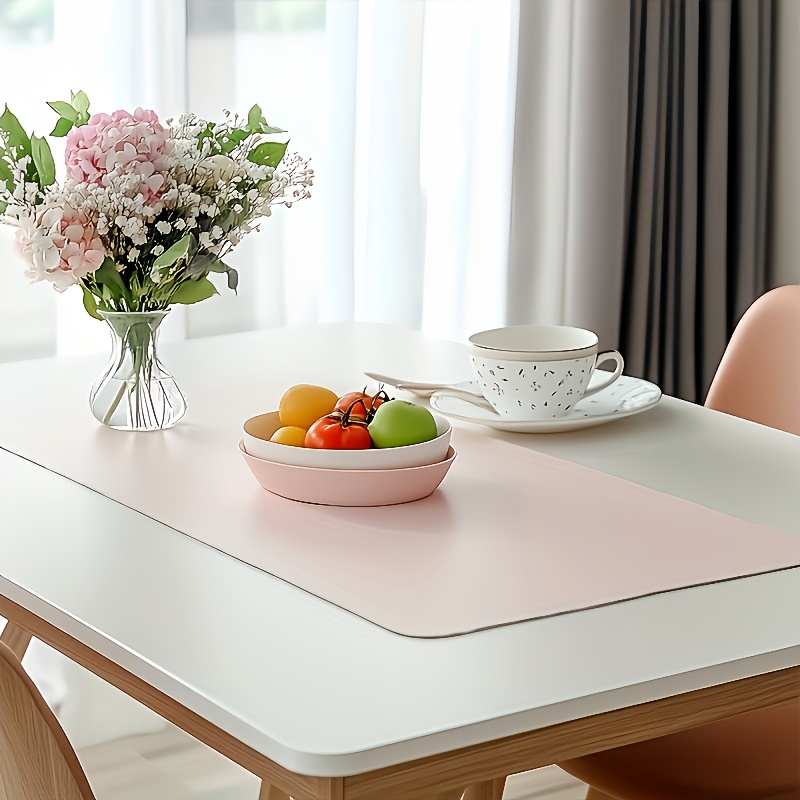 قطعة واحدة من لوحة الماوس الكب - مراجعة Desk Pad Leather Large وسعره