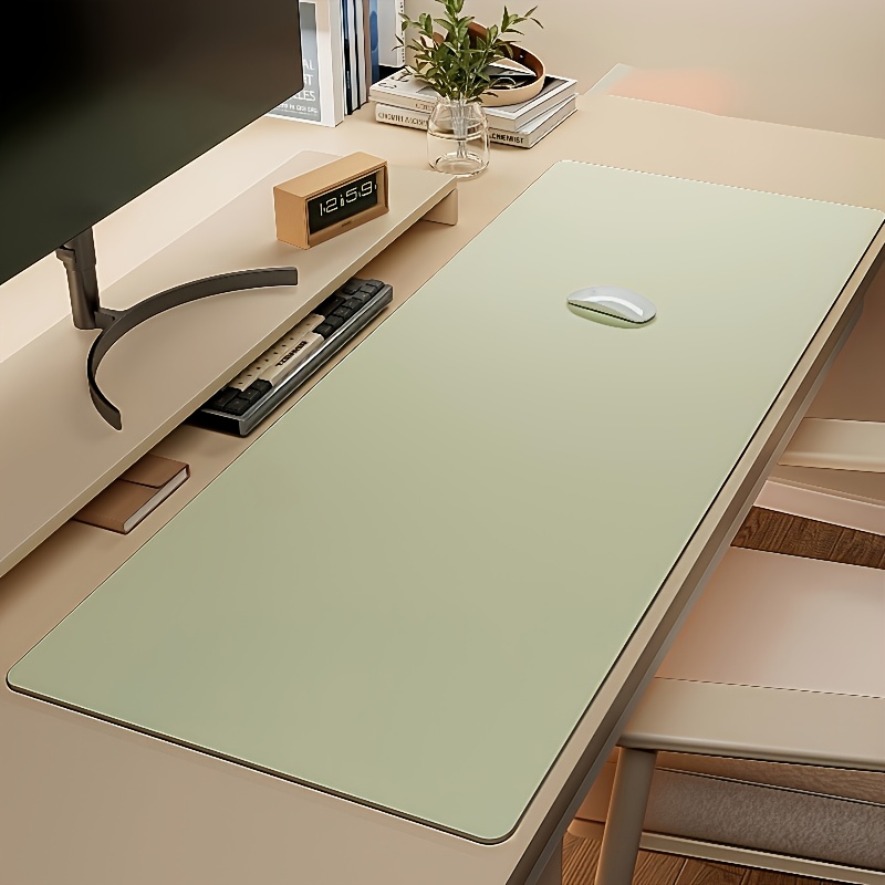 قطعة واحدة من لوحة الماوس الكب - مراجعة Desk Pad Leather Large وسعره
