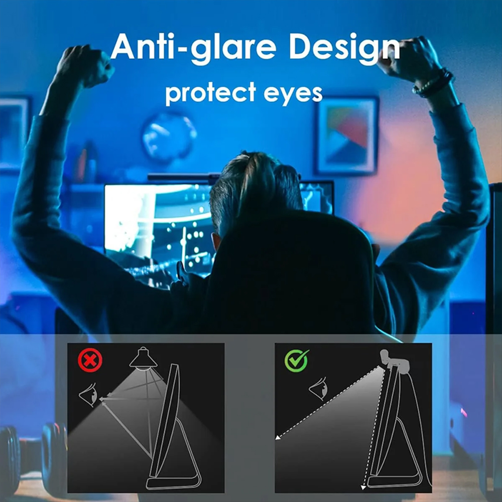 قطعتان من أضواء الشاشة RGB، شر - مراجعة Desk Setup Rgb وسعره