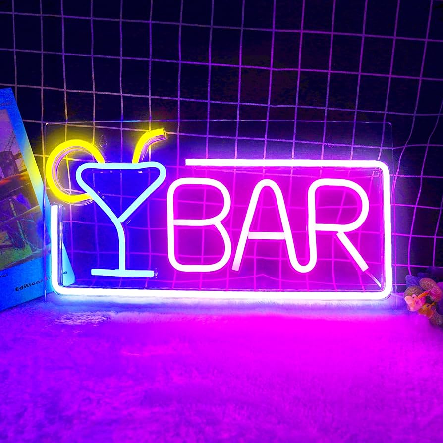 لافتة نيون LED قابلة للتعتيم ت - مراجعة Ambient Light Bar Usb وسعره