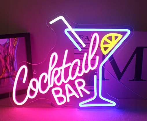 لافتة نيون LED قابلة للتعتيم ت - مراجعة Ambient Light Bar Usb وسعره