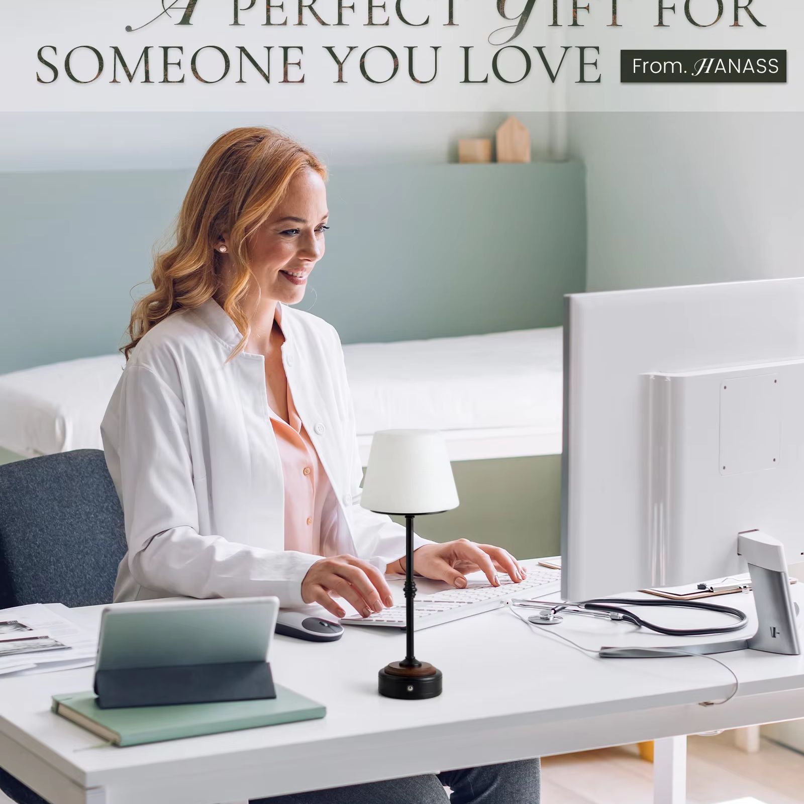 مجموعة مصابيح طاولة لاسلكية تع - مراجعة Desk Setup Light وسعره