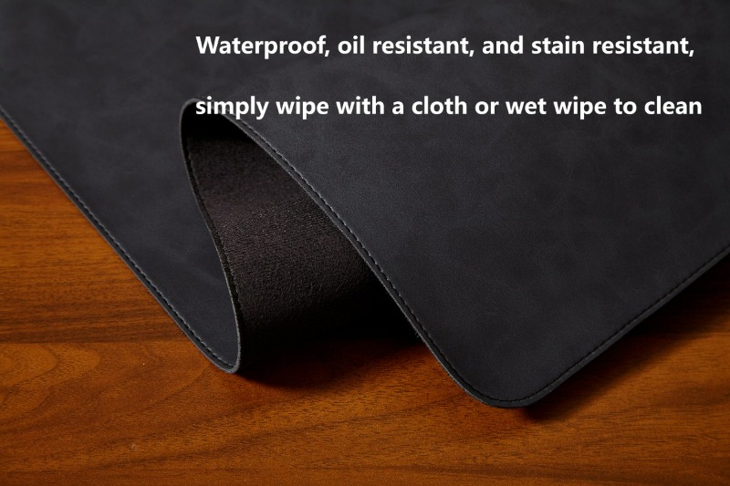 لوحة ماوس كبيرة، وسادة مكتب مق - مراجعة Desk Pad Leather Large وسعره