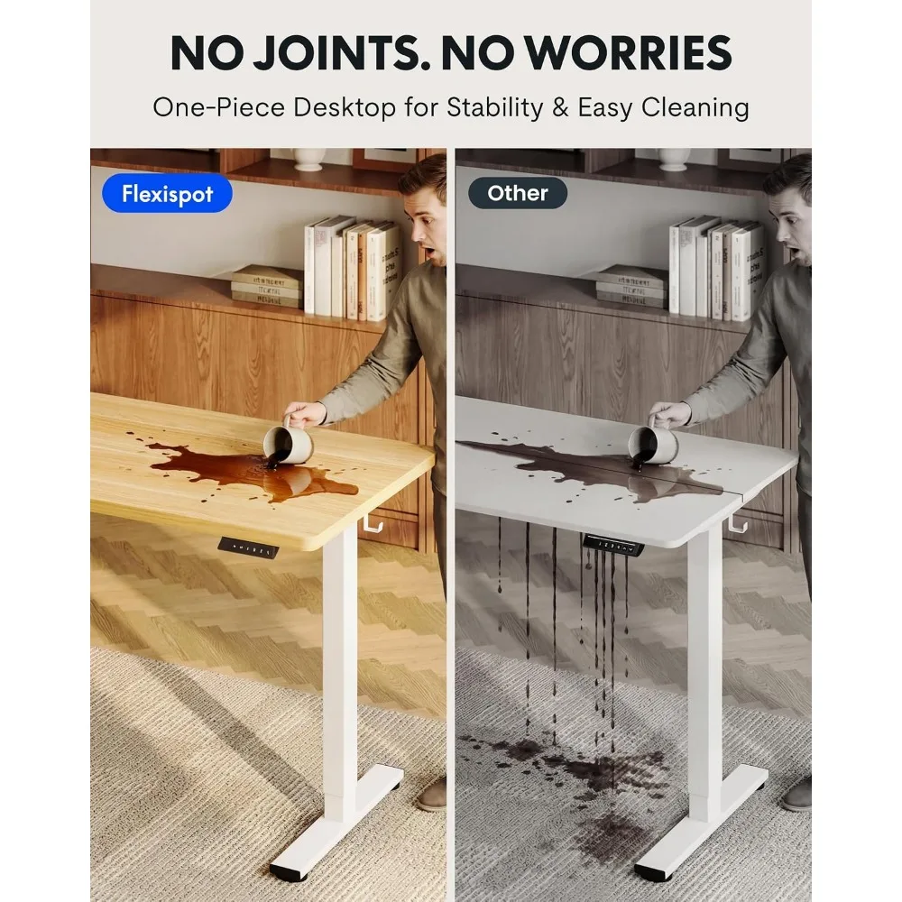مكتب قائم بذاته قطعة واحدة مقا - مراجعة Desk Setup Dual Monitor وسعره