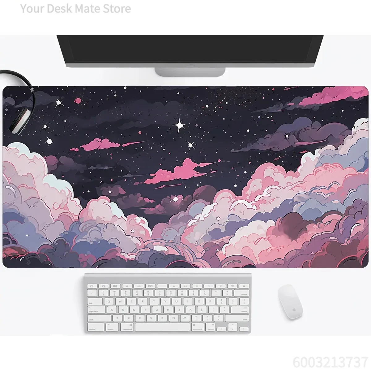 لوحة ماوس مطاطية لطيفة بتصميم  - مراجعة Desk Setup With Laptop وسعره