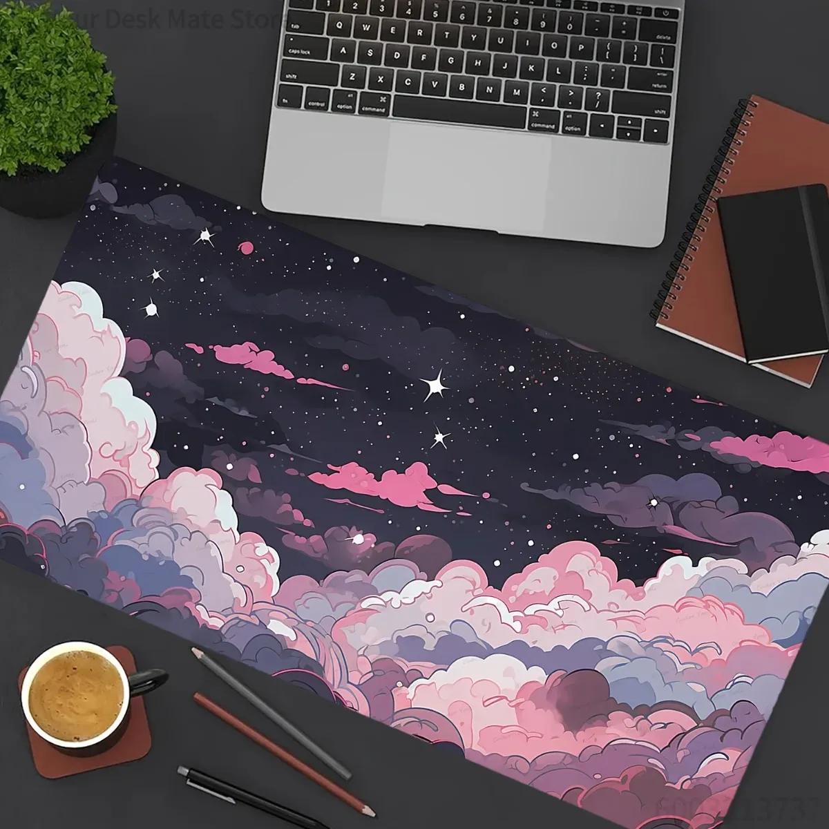 لوحة ماوس مطاطية لطيفة بتصميم  - مراجعة Desk Setup With Laptop وسعره
