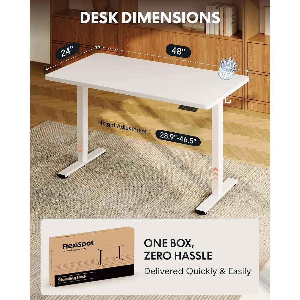 EN1 مكتب واقف من قطعة واحدة مق - مراجعة Desk Setup Dual Monitor وسعره