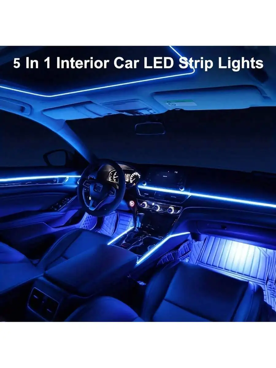 أضواء داخلية للسيارة، شريط إضا - مراجعة Ambient Light Bar Usb وسعره