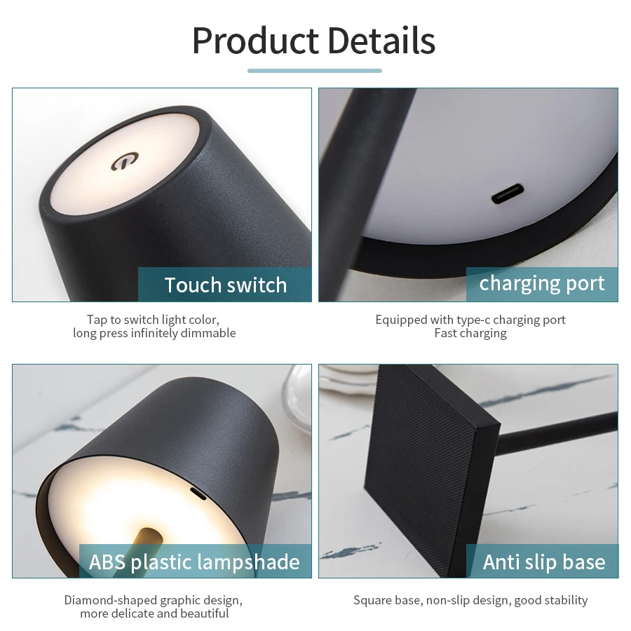 LED لمبة مكتب USB مصباح طاولة  - مراجعة Ambient Light Bar Usb وسعره
