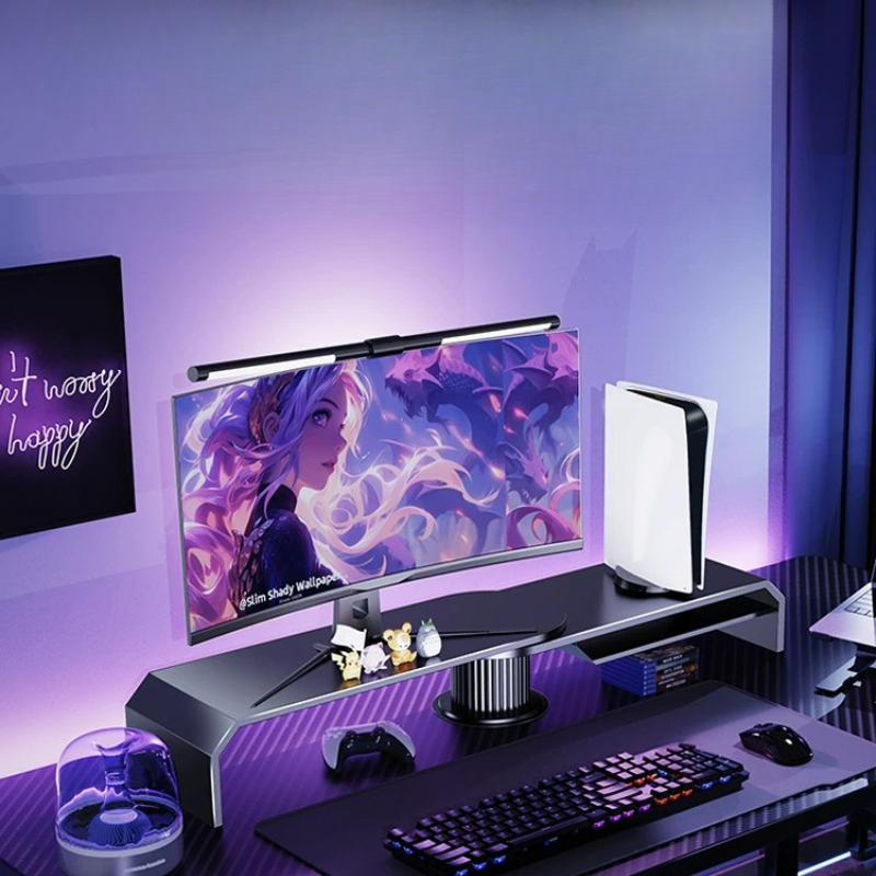 حامل شاشة مزدوج للألعاب، رافع  - مراجعة Desk Setup Dual Monitor وسعره