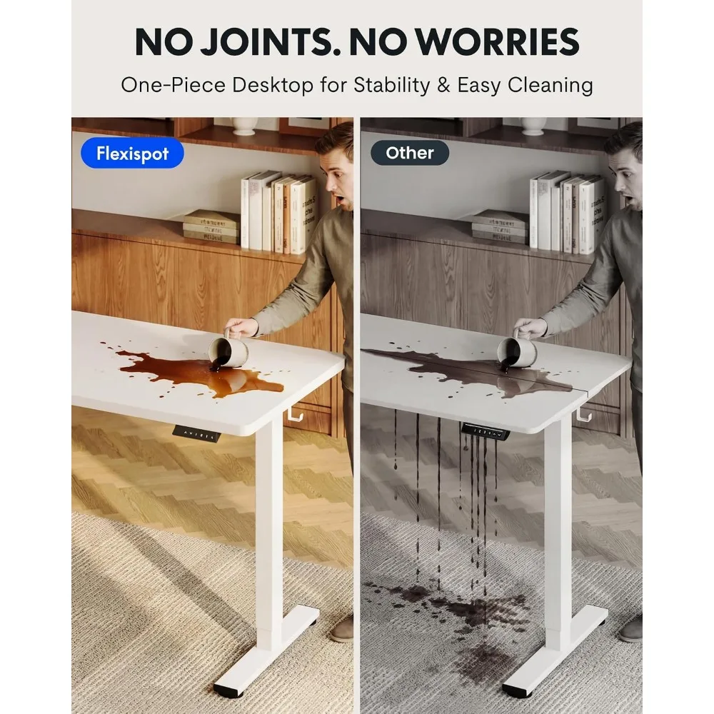 مكتب قابل للتحويل FLEXISPOT EN - مراجعة Desk Setup Dual Monitor وسعره