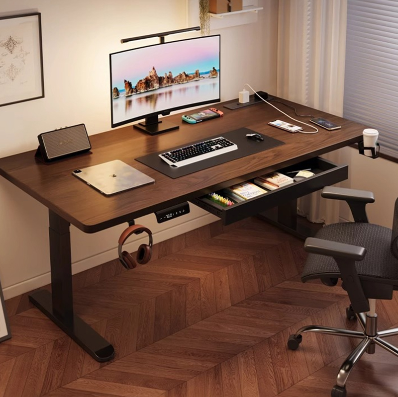 مكتب كهربائي حديث قابل للتعديل - مراجعة Desk Setup Office وسعره
