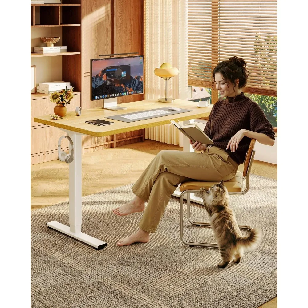 مكتب قائم من قطعة واحدة مقاس 4 - مراجعة Desk Setup Dual Monitor وسعره