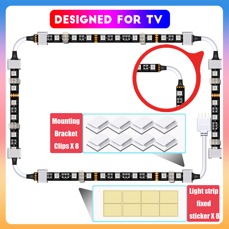43 بوصة-58 بوصة الذكية USB قطا - مراجعة Ambient Light Bar Usb وسعره