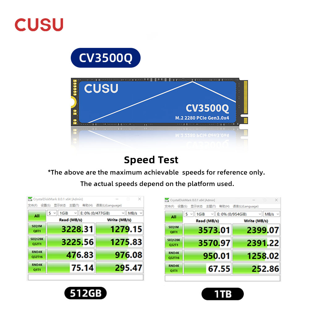 CUSU SSD 512GB 1TB 2TB NVMe M2 - مراجعة Samsung Ssd 980 Pro وسعره