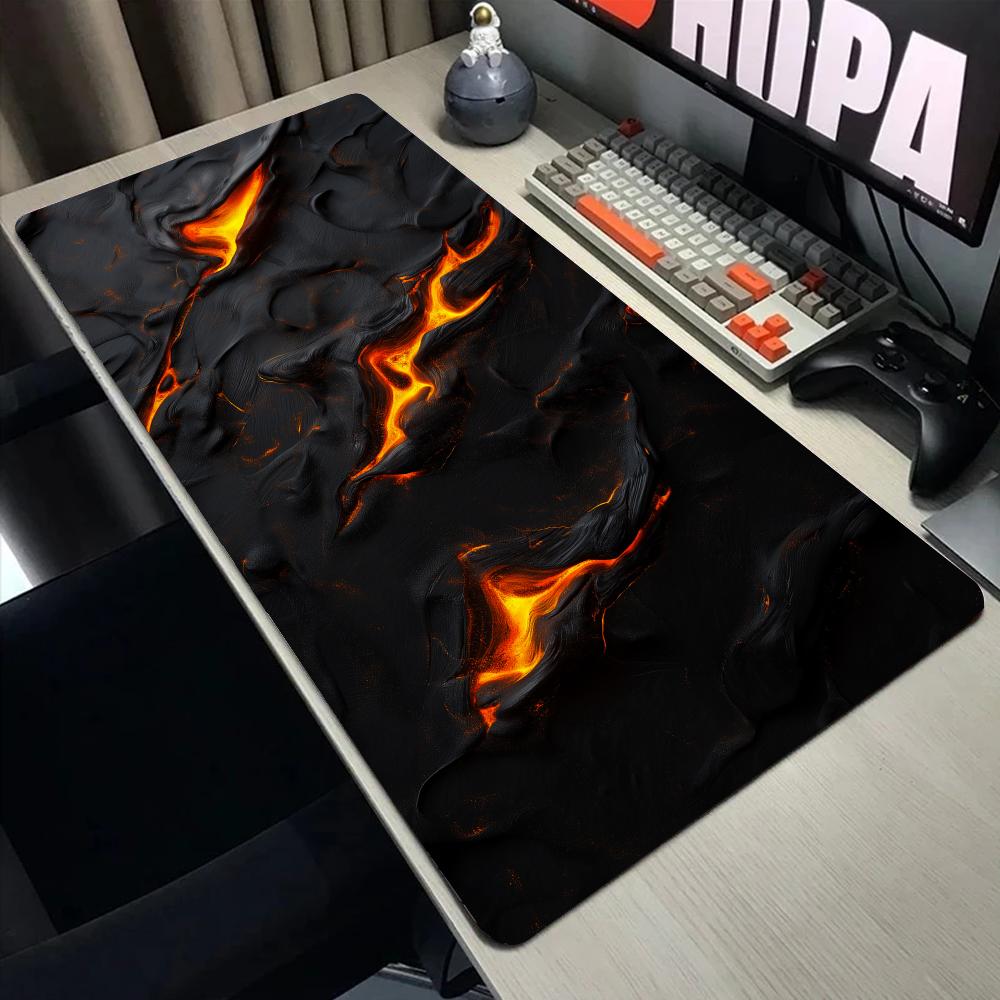 سجادة ماوس ألعاب بتصميم تجريدي - مراجعة Desk Setup Office وسعره