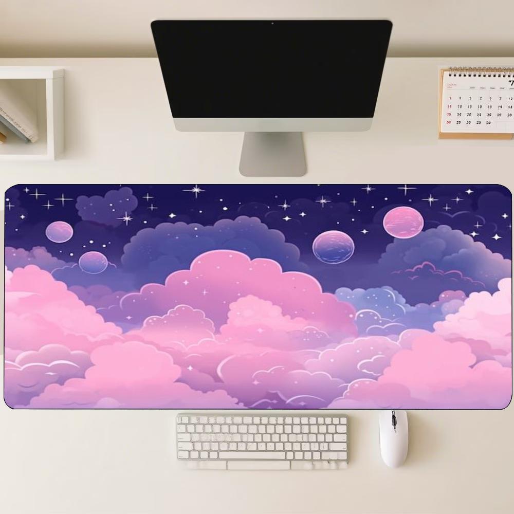 بساط ماوس كبير للمكتب بتصميم س - مراجعة Desk Setup With Laptop وسعره
