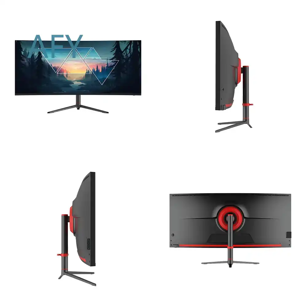 شاشة ألعاب منحنية من فلاش وورث - مراجعة Desk Setup Dual Monitor وسعره
