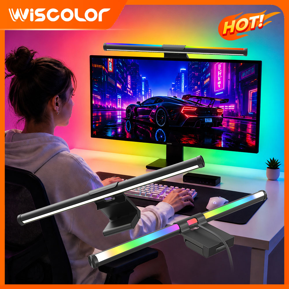 شريط إضاءة واي فاي للشاشة، مصب - مراجعة Desk Setup Rgb وسعره