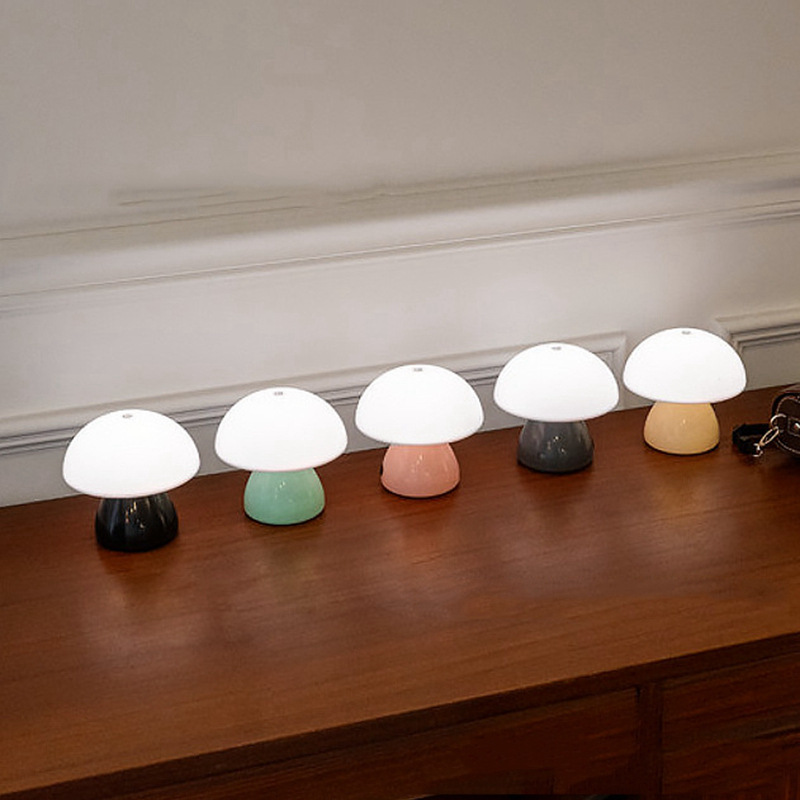 الفطر LED الجدول مصباح اللمس ي - مراجعة Ambient Light Bar Usb وسعره