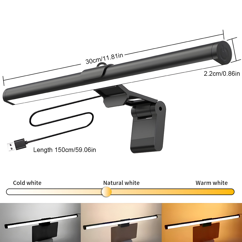 شريط إضاءة محيطي RGB للكمبيوتر - مراجعة Ambient Light Bar Usb وسعره