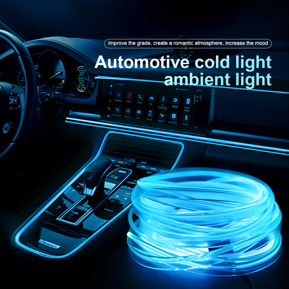 مصباح محيط ديكور داخلي للسيارة - مراجعة Ambient Light Bar Usb وسعره