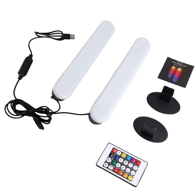 ضوء LED مزود بمستشعر موسيقى AB - مراجعة Ambient Light Bar Usb وسعره
