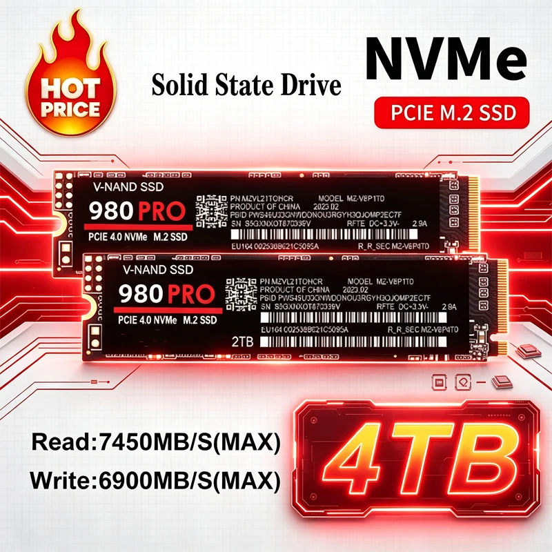 قرص صلب SSD عالي السرعة 980 Pr - مراجعة Samsung Ssd 980 Pro وسعره