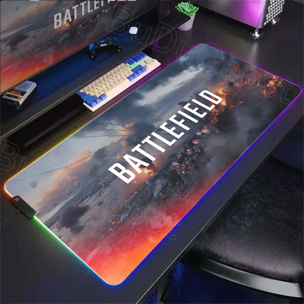 جديد ألعاب RGB حصيرة مكتبية ال - مراجعة Desk Setup Rgb وسعره