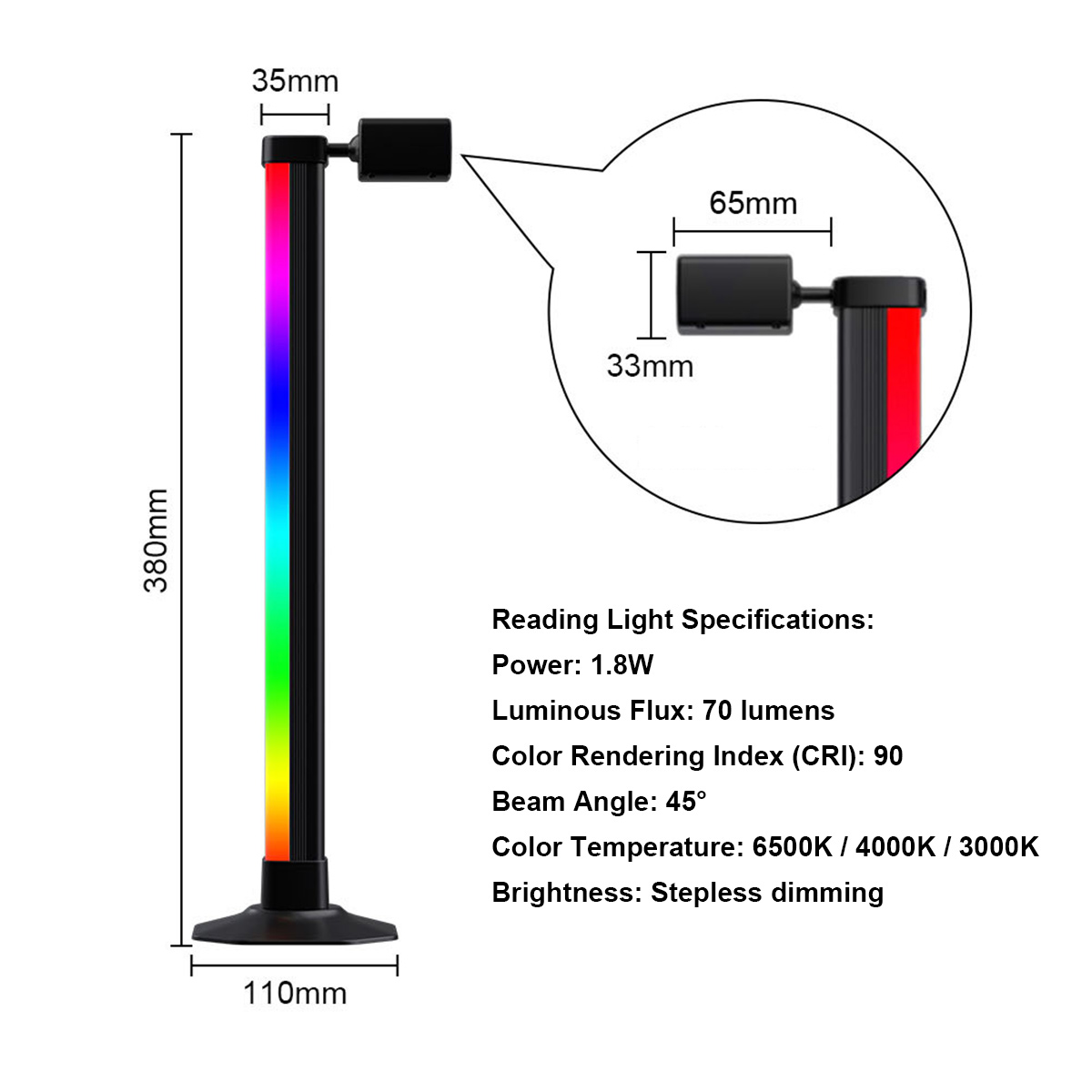 شريط إضاءة ذكي LED RGB متزامن  - مراجعة Desk Setup Rgb وسعره