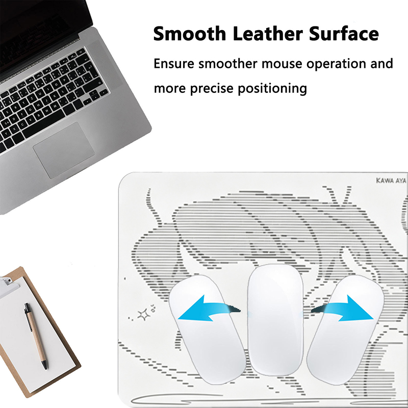 لوحة ماوس جلدية كبيرة بتصميم أ - مراجعة Desk Pad Leather Large وسعره