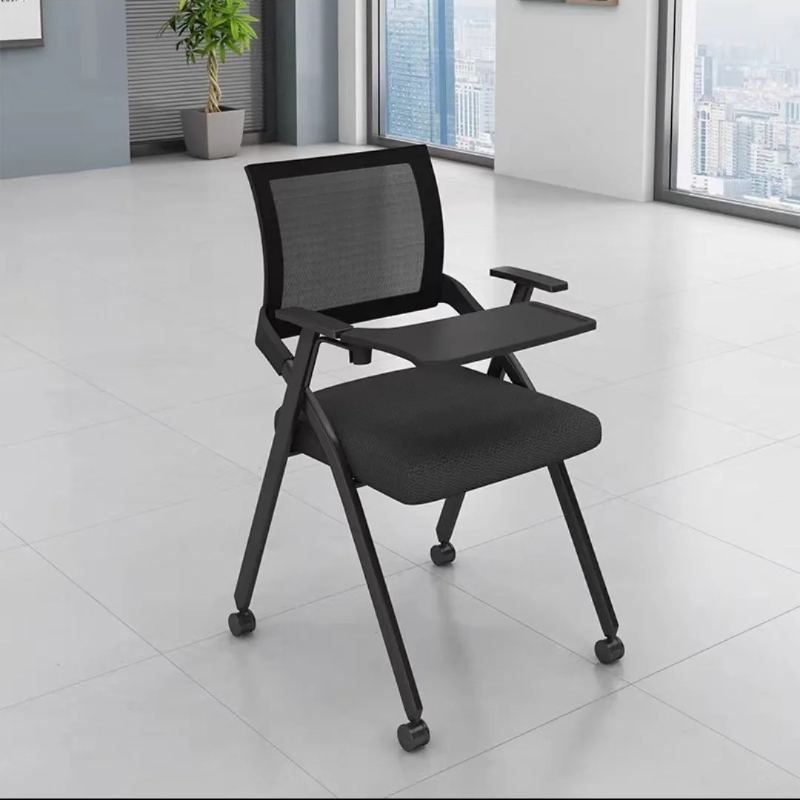 كرسي تدريب قابل للطي مع لوح كت - مراجعة Desk Setup Office وسعره