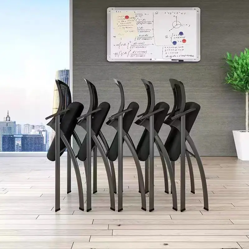 كرسي تدريب قابل للطي مع لوح كت - مراجعة Desk Setup Office وسعره