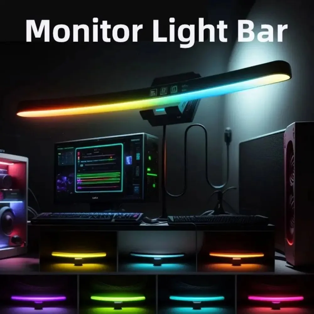 شريط إضاءة لشاشة الكمبيوتر بتق - مراجعة Desk Setup Rgb وسعره